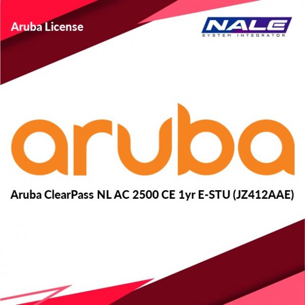 Aruba ClearPass NL AC 2500 CE 1yr E-STU (JZ412AAE)
